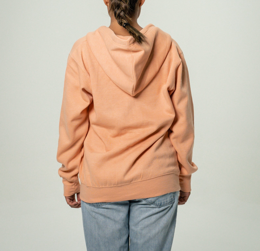 Peach Women's Heavy Blend Full-Zip Hooded SweatShirt