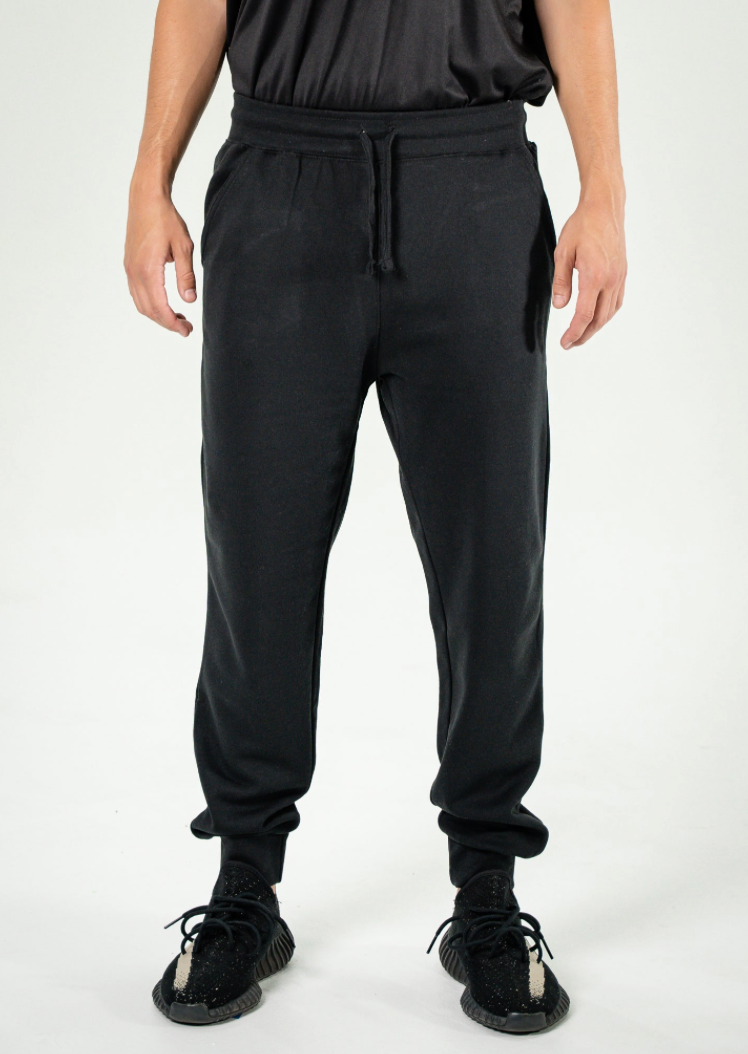 Black Heavy Blend Fleece Sweatpant – BLANK KINGDOM