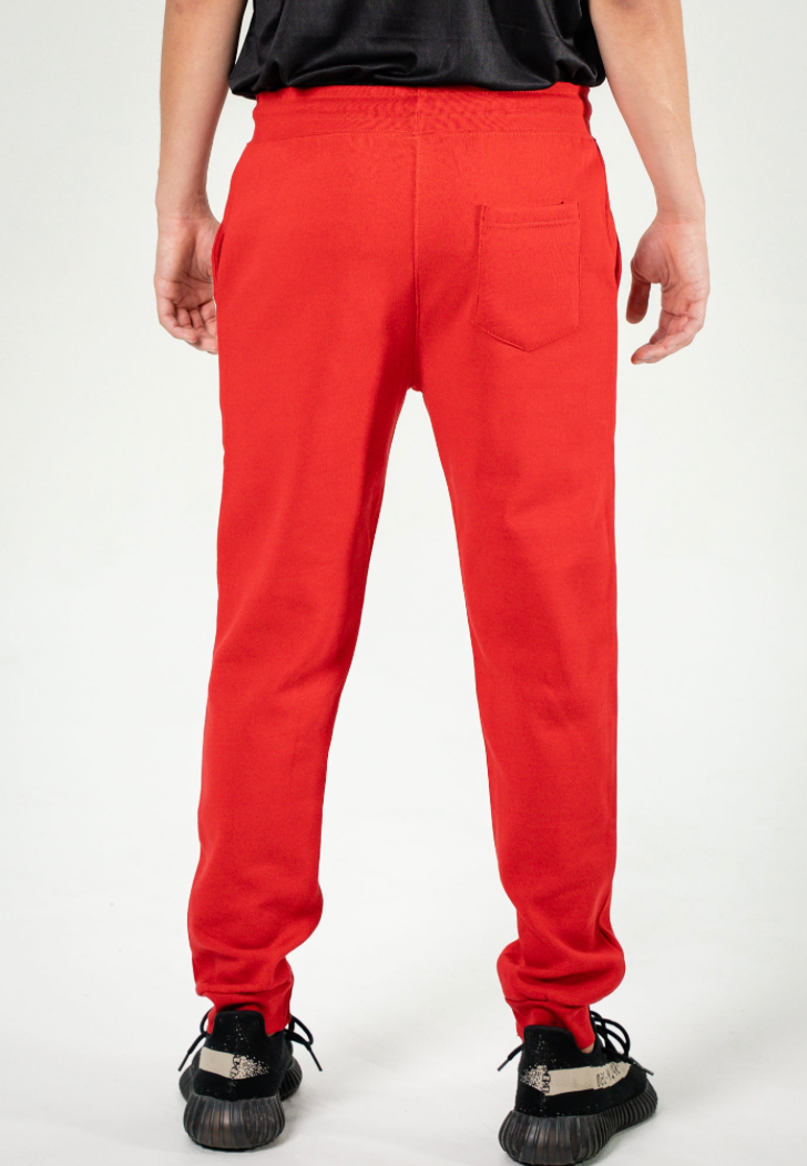 10 OZ Red Heavy Blend Fleece Sweatpant