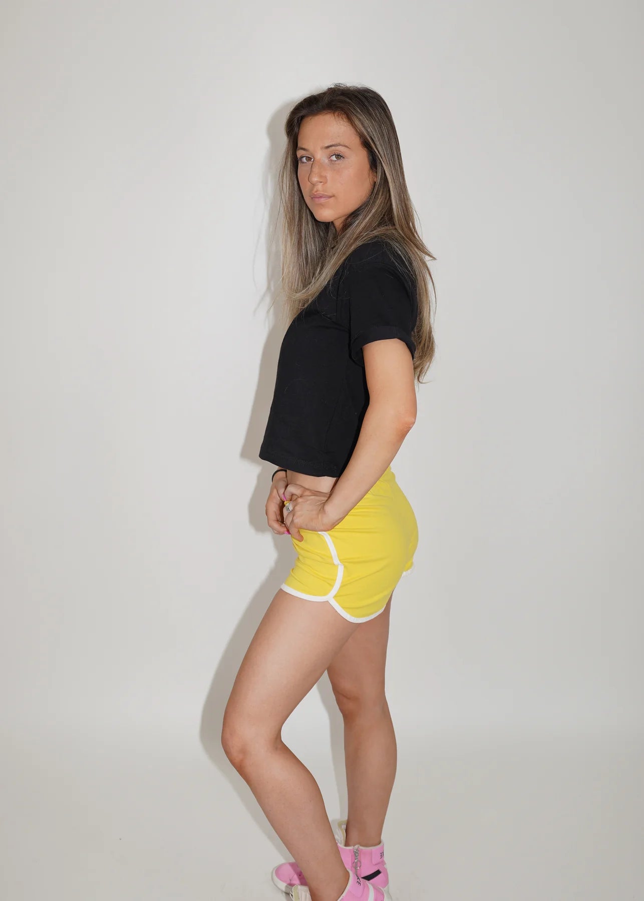 Yellow Track Short
