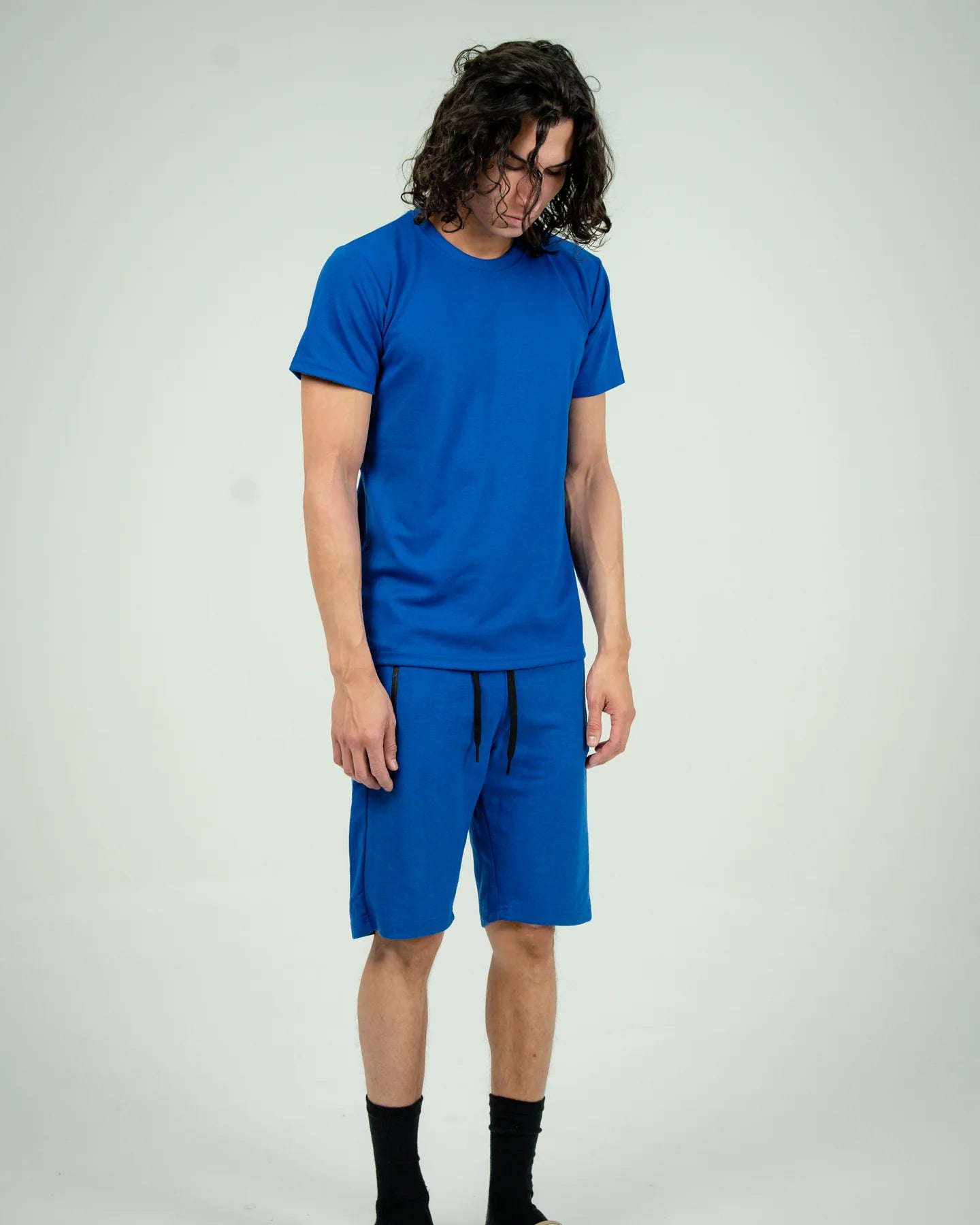 Blue Tech Short Set