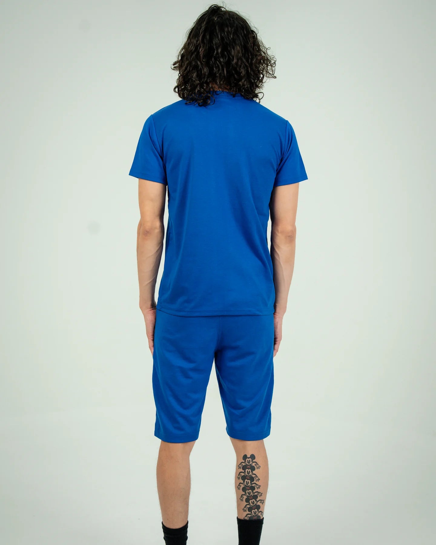 Blue Tech Short Set