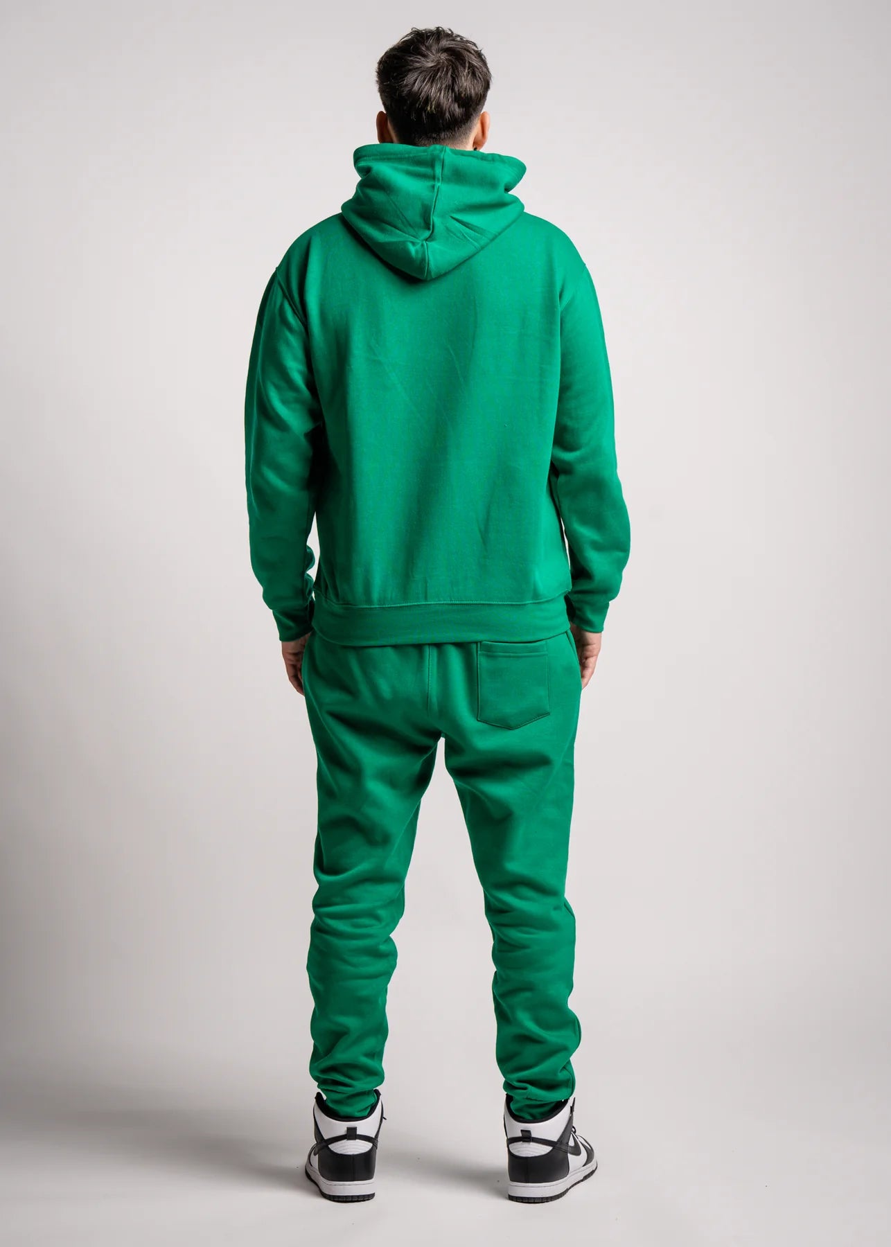 10 OZ Kelly Green Heavy Blend Fleece Sweatsuit