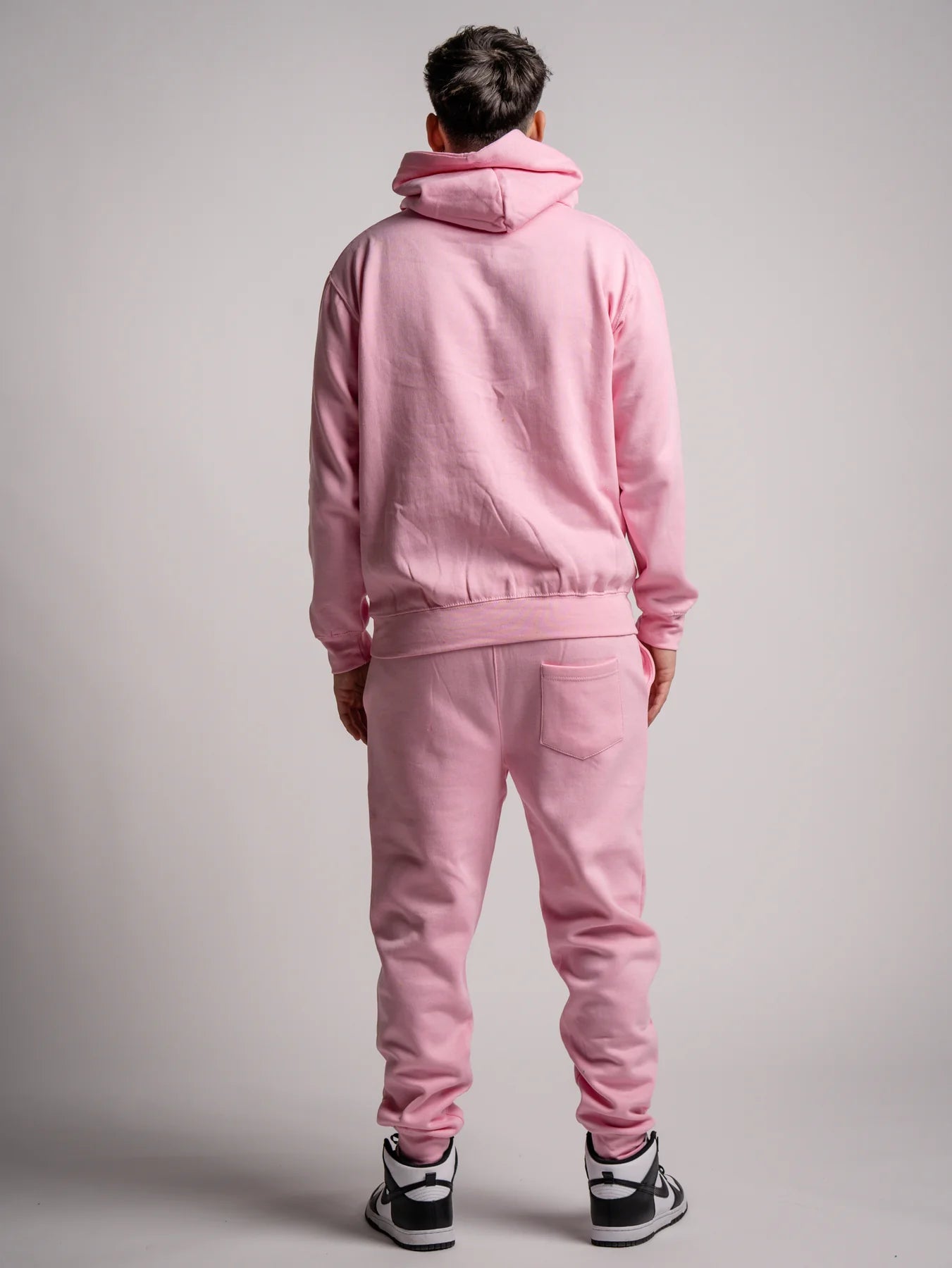 10 OZ Blank Light Pink Heavyweight Sweatsuit