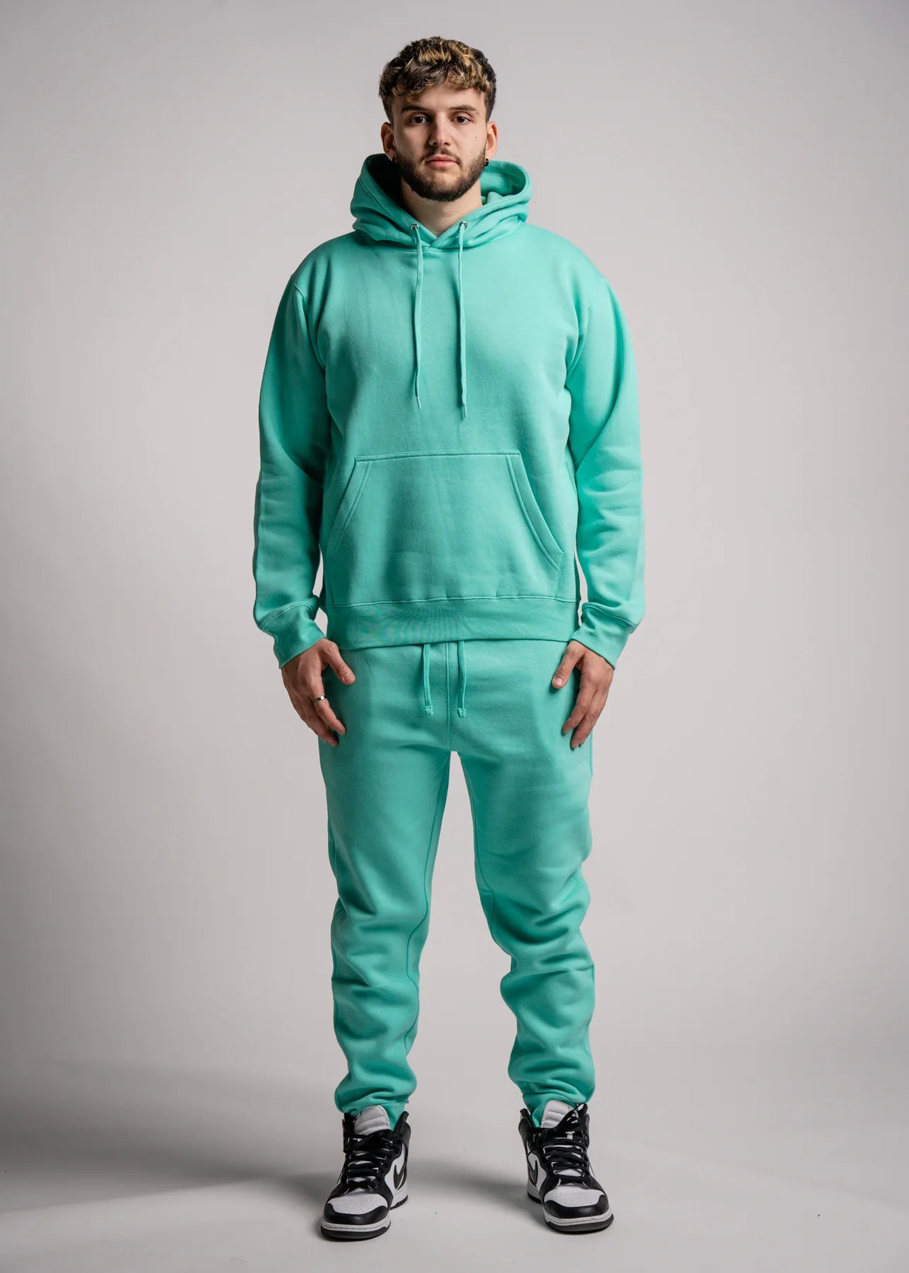 10 OZ Mint Heavy Blend Fleece Sweatsuit