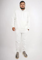 White Tight Fleece SweatSuit