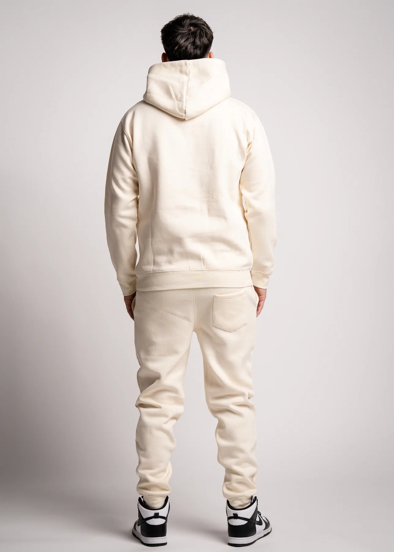 10 OZ Off-White Heavy Blend Fleece Sweatsuit