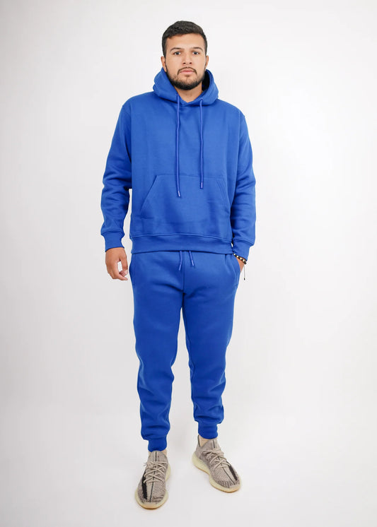 Royal Blue Tight Fleece SweatSuit