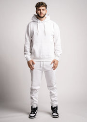 10 OZ Blank White Heavyweight Sweatsuit