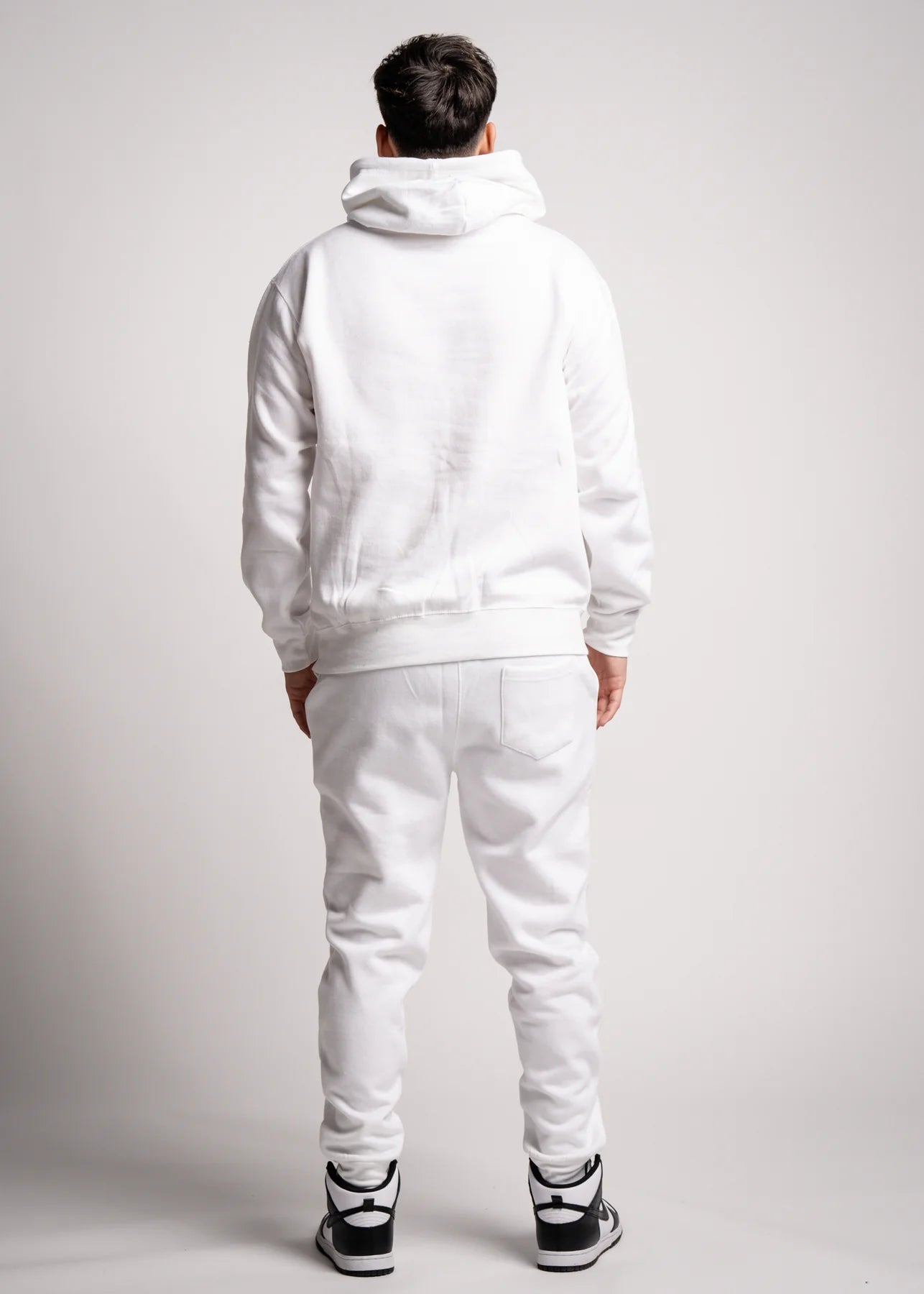 10 OZ Blank White Heavyweight Sweatsuit