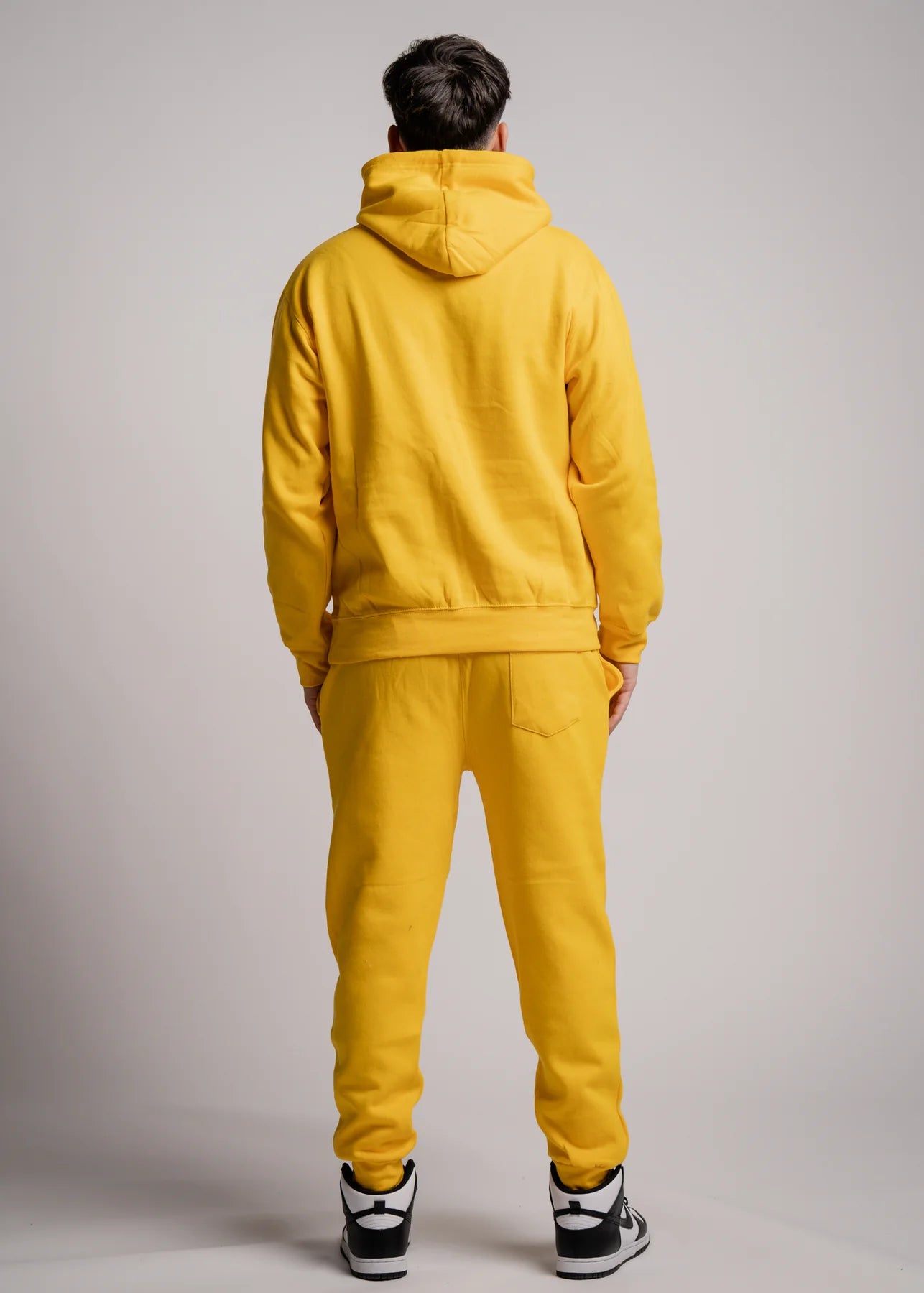10 OZ Blank Yellow Heavyweight Sweatsuit