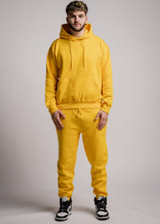 10 OZ Blank Yellow Heavyweight Sweatsuit